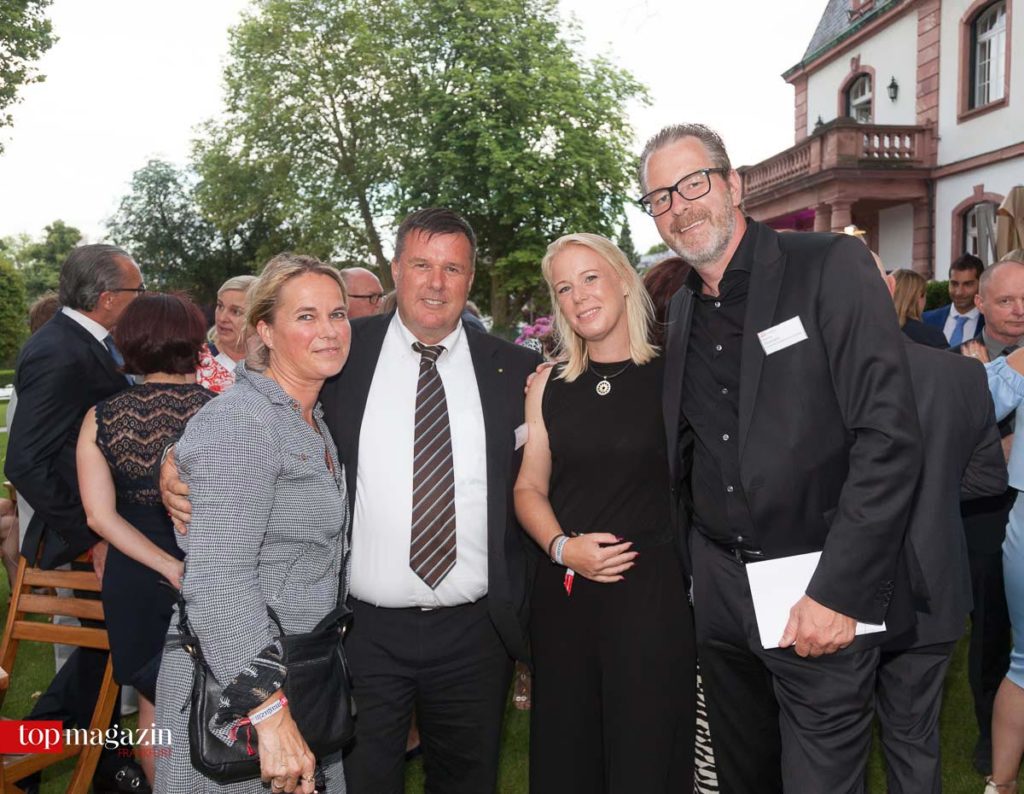 Daniela und Udo Kandel mit Sylvia und Markus Rösmann (Percuma)