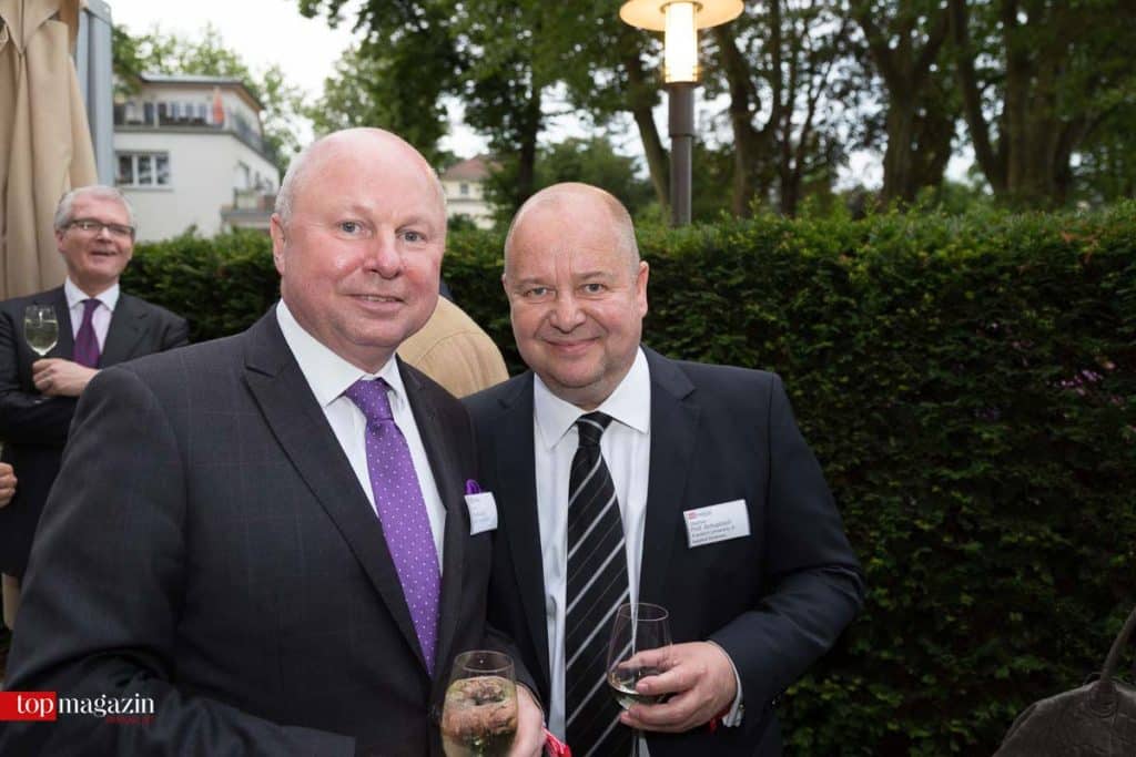 Hans Mattheußer (Gero Real Estate) mit Prof. Stephan Schupbach (Frankfurt University)