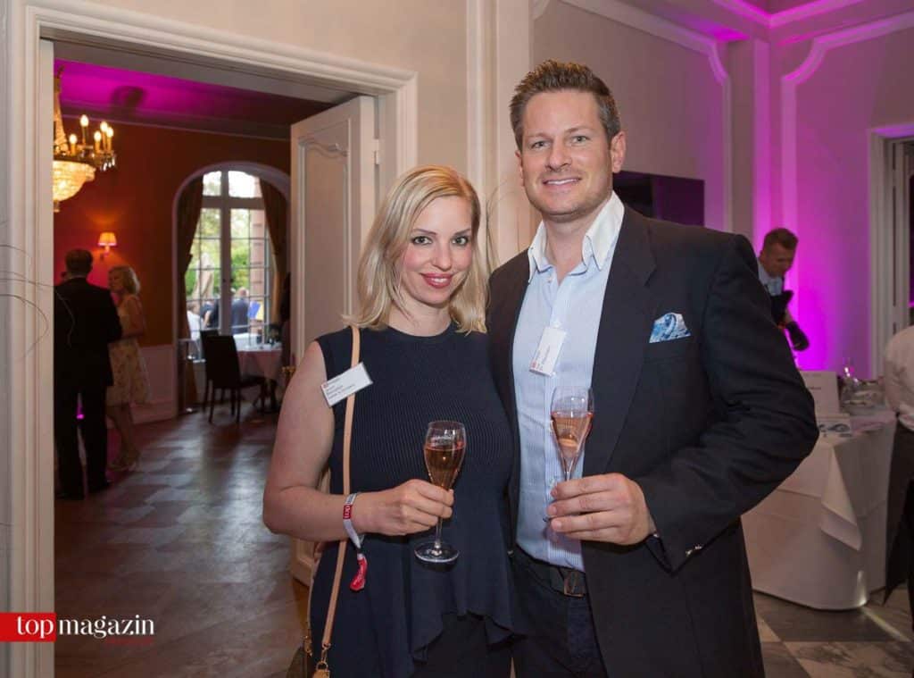 Janine Bernstein (Dahler & Company) und Dr. Dirk Plaumann (Roche)