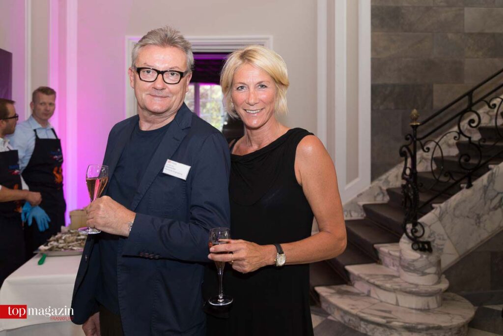 Johannes Reinmüller (Reinmüller Engineering) mit Ulrike Bartels