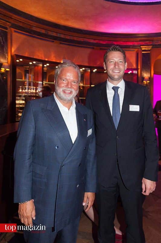 Prof. Dr. Utz Claassen mit Bad Homburg-OB Alexander Hetjes