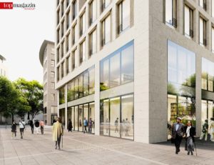 9.000 Quadratmeter Büro- und 2.200 Quadratmeter Einzelhandelsfläche sollen entstehen.