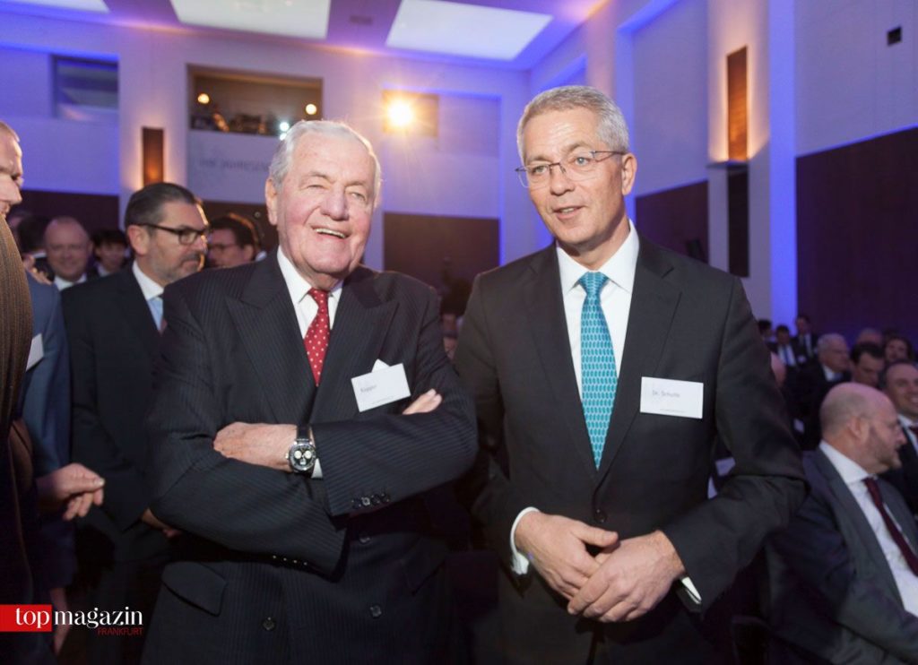 Ex-Deutsche-Bank-Chef Hilmar Kopper und Fraport-Vorstandsvorsitzender Dr. Stefan Schulte