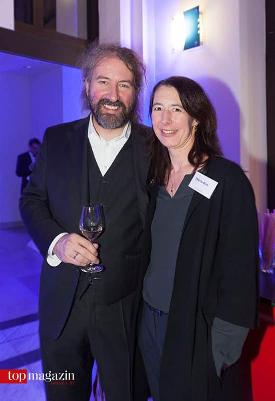 Prof. Dr. Michael Grote mit Anja Döbritz-Berti (Auktionshaus Döbritz)