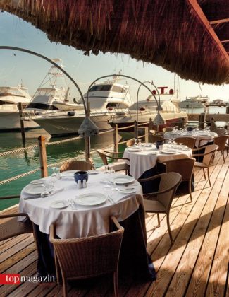 Yacht an Yacht - Das Restaurant La Casita lädt zum Dinner an der Marina von Casa de Campo