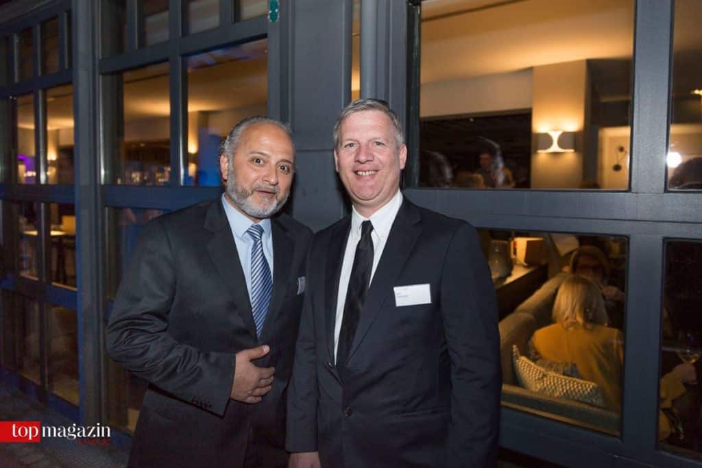 Amir Parandian mit Ralf Gehrsitz