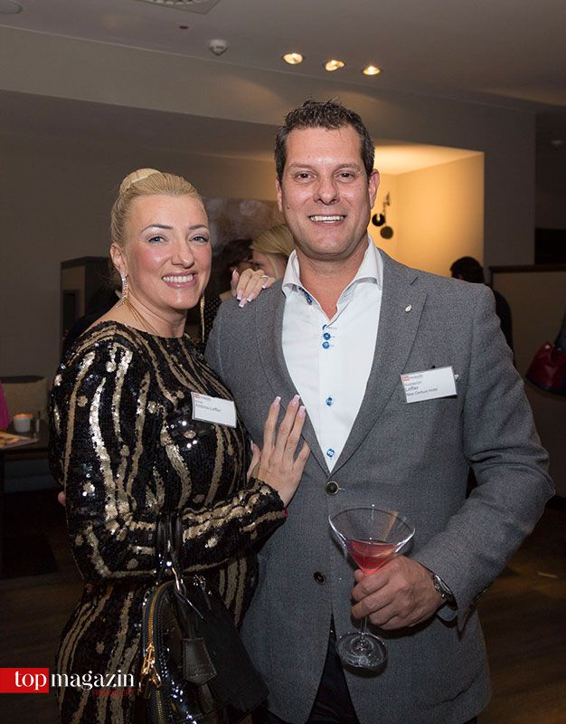 Anne Ambros-Leffler mit Rodderich Leffler (New Century Hotel)