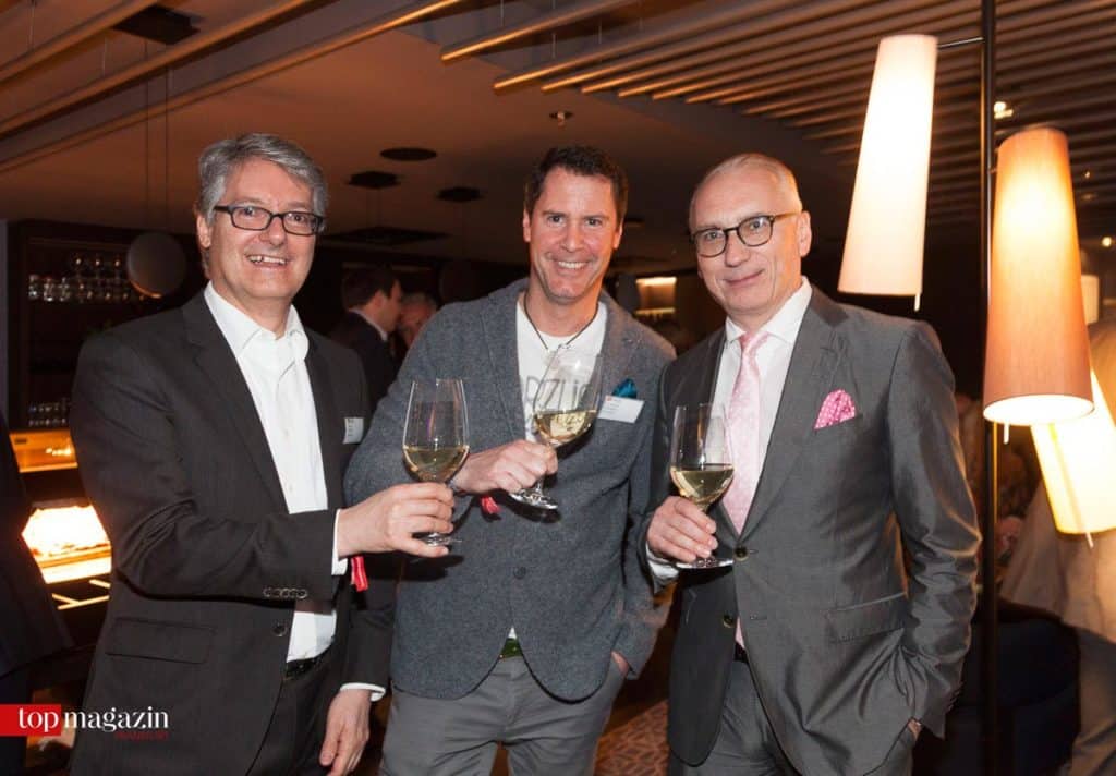 Helmut Schüle (Auto Klein), Christopher Glöckler (Auto Klein) und Michael Hohmann (Top Magazin)