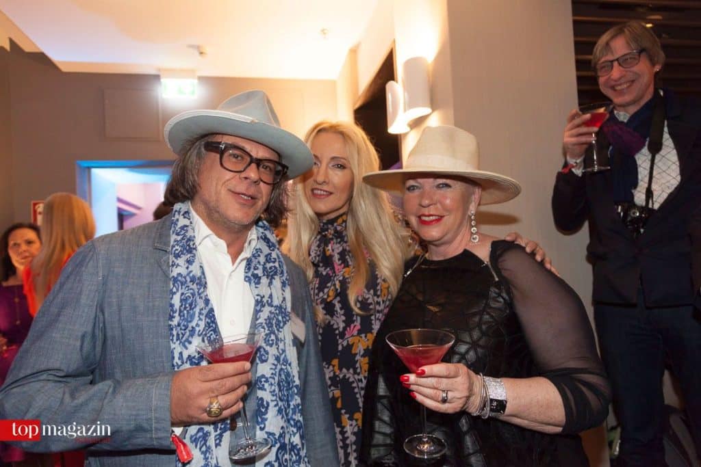 Investor Ardi Goldman, Irena Brncic und Tamara Schüler
