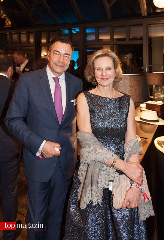 Konsul Max Hunzinger (MIT Events- & Incentive-Management) und Petra Becker (International Art Bridge)