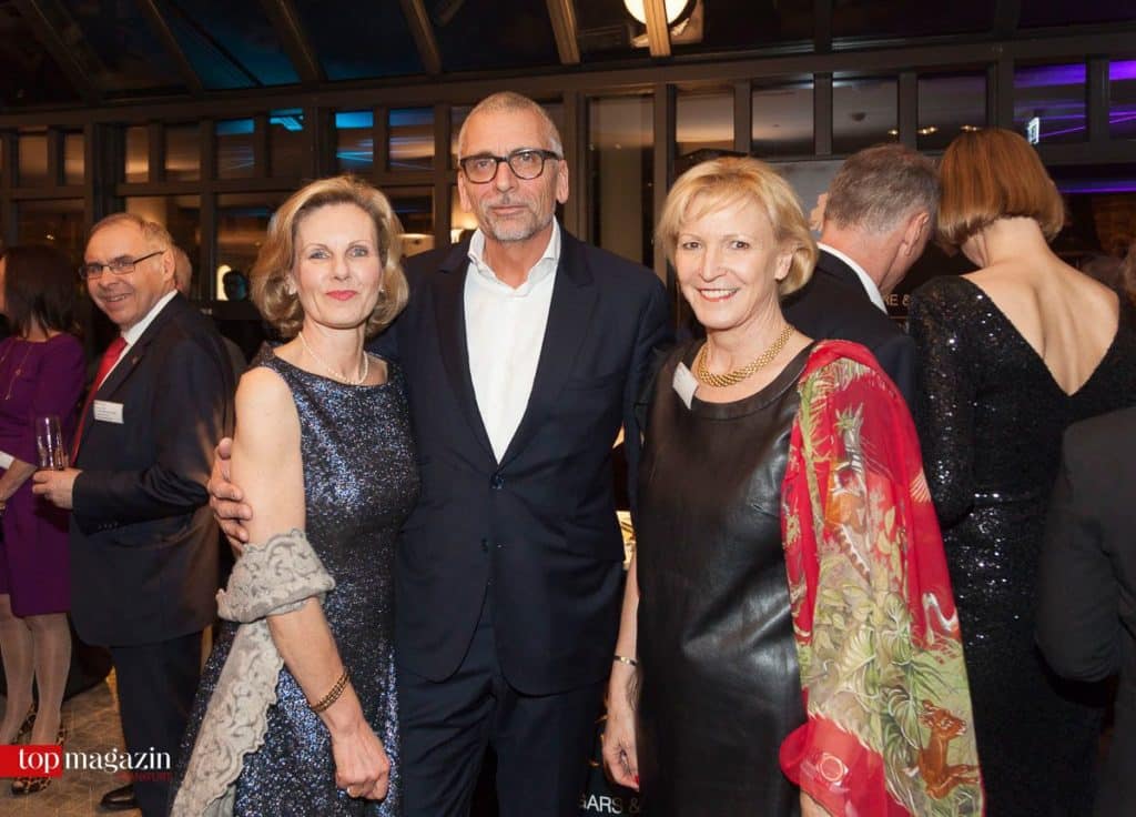 Petra Becker, Rainer M. Ballwanz (Ballwanz Immobilien) und Barbara Brosius