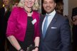 Staatssekretärin Dr. Bernadette Weyland mit Top Magazin Verleger Michael Ruiss