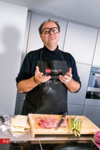„Wenn ich koche, muss es krachen", so Markus Majowski