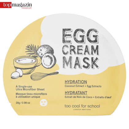 Too Cool for School - Egg Cream Mask Hydration