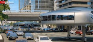 Auch Brücken stellen für die Gyro-Gondeln kein Problem dar