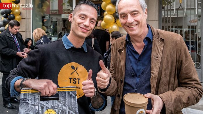 Chris Ledesma Müller und TV-Koch Christian Rach