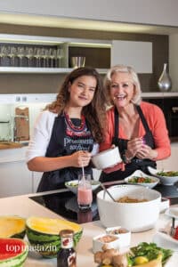 Enkelin Lily mit Marika Kilius