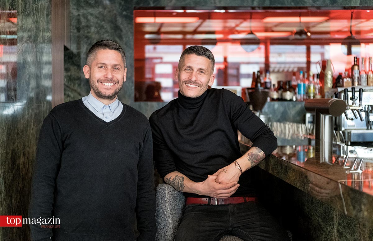 James und David Ardinast im Stanley Diamond
