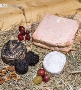 Pecorino al Tartufo, Maroilles und Le Sanglé Pecorino al Tartufo, Maroilles und Le Sanglé