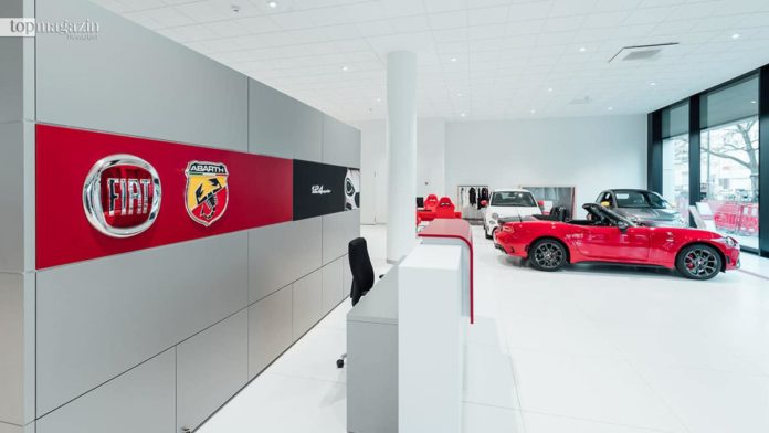 Die Markenwelt von Fiat und Abarth im Motor Village