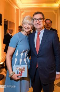 Die stellvertretende Vorsitzende von Unicef Deutschland und ehemalige Dressurreiterin Ann Kathrin Linsenhoff mit Ehemann Klaus-Martin Rath Die stellvertretende Vorsitzende von Unicef Deutschland und ehemalige Dressurreiterin Ann Kathrin Linsenhoff mit Ehemann Klaus-Martin Rath