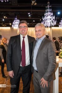 Eintracht-Finanzvorstand Axel Hellmann und Ex-Eintracht-Trainer Armin Veh