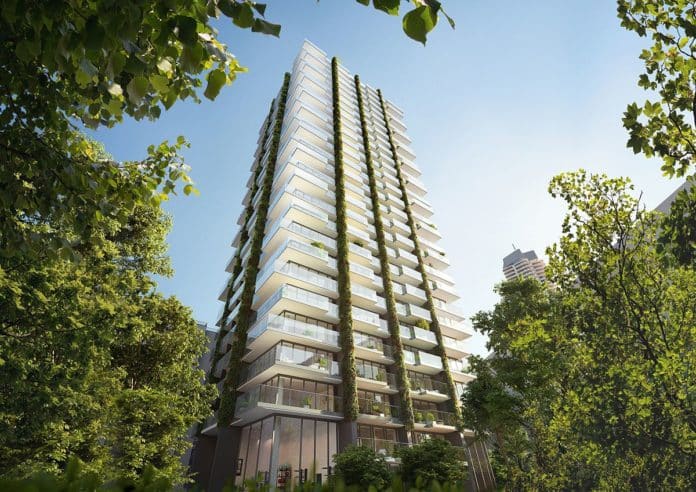 Das Wohnhochhaus Eden von gsp Städtebau