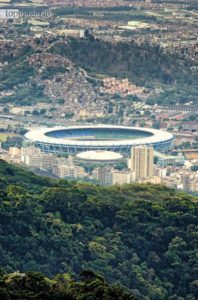 Das Maracanã-Stadion in Rio de Janeiro - hier wurde Deutschland 2014 Weltmeister Das Maracanã-Stadion in Rio de Janeiro - hier wurde Deutschland 2014 Weltmeister