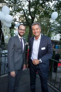 Stadtrat Jan Schneider mit Messechef Detlef Braun Stadtrat Jan Schneider mit Messechef Detlef Braun