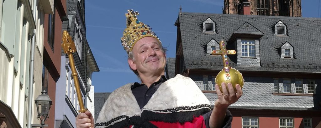 Schauspieler und Kabarettist Michael Quast von der Fliegenden Volksbühne Schauspieler und Kabarettist Michael Quast von der Fliegenden Volksbühne