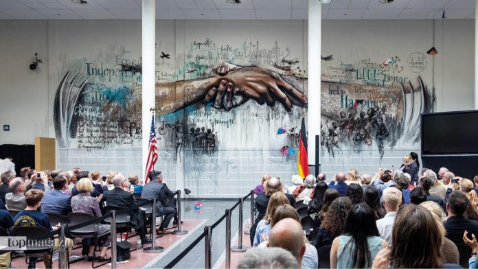 70 Jahre Berliner Luftbrücke in dem Generalkonsulat der Vereinigten Staaten von Amerika in Frankfurt