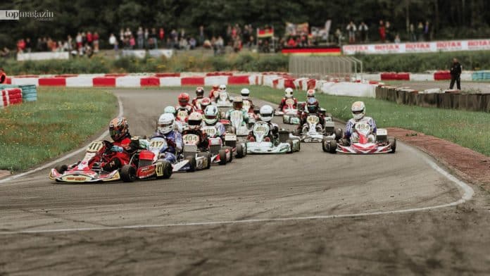 Die Rennstrecke des Michael Schumacher Kart und Event–Center in Kerpen