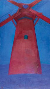Piet Mondrian – Die Rote Mühle (1911) Piet Mondrian – Die Rote Mühle (1911)