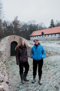 Solvey Abel und Ilka Schön auf den Braumannswiesen Solvey Abel und Ilka Schön auf den Braumannswiesen