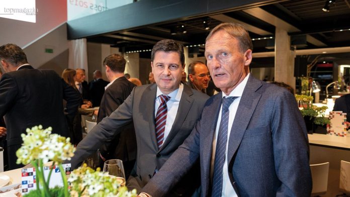 DFL-Geschäftsführer Christian Seifert und BVB-Geschäftsführer Hans-Joachim Watzke