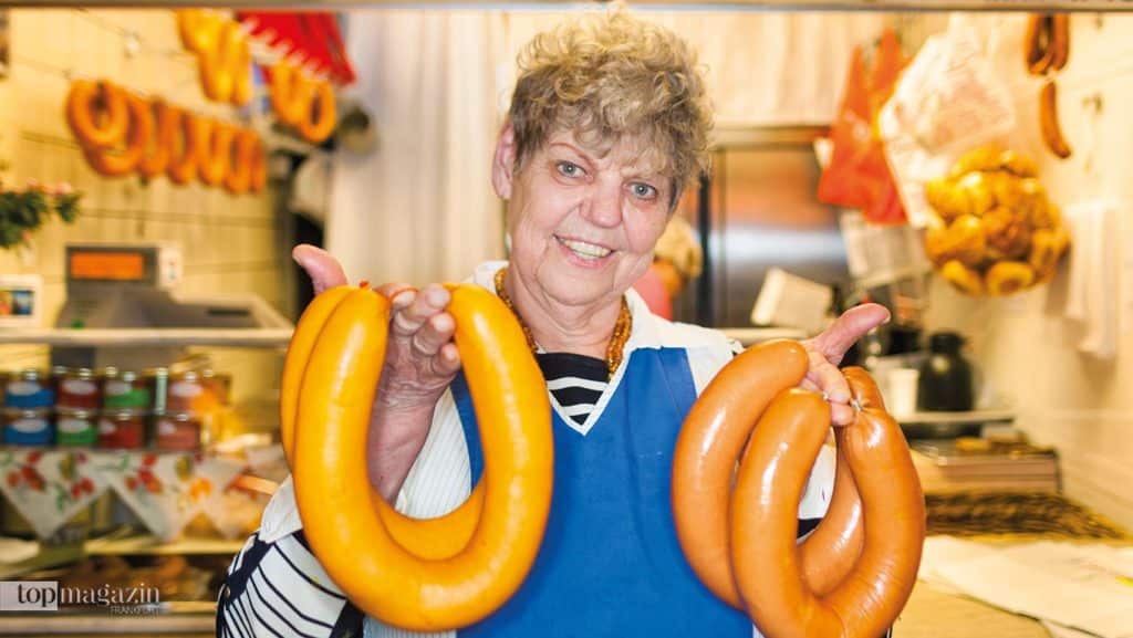 Ilse Schreiber aus der Kleinmarkthalle - Meine Wurst ist unverfälscht