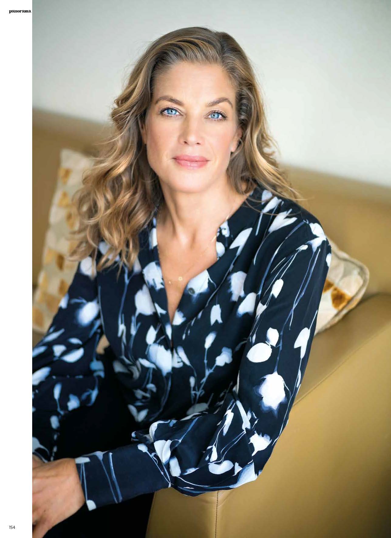 Schauspielerin Marie Bäumer im Portrait Top Magazin Frankfurt