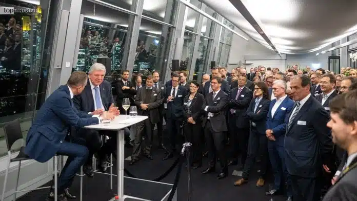 Michel Friedman im Gespräch mit Ministerpräsident Volker Bouffier