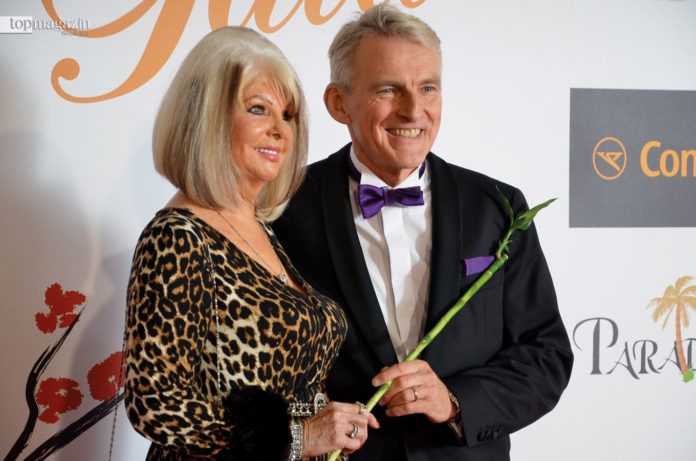 Mäzenin Manuela Schmid und Condor-Chef Ralf Teckentrup