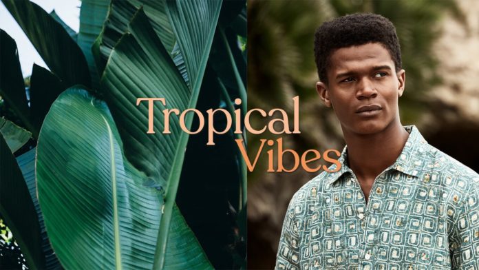 Tropische Muster, bunte Shirts, Hosen in Palmblatt-Optik. So trägt Mann den exotischen Sommertrend.