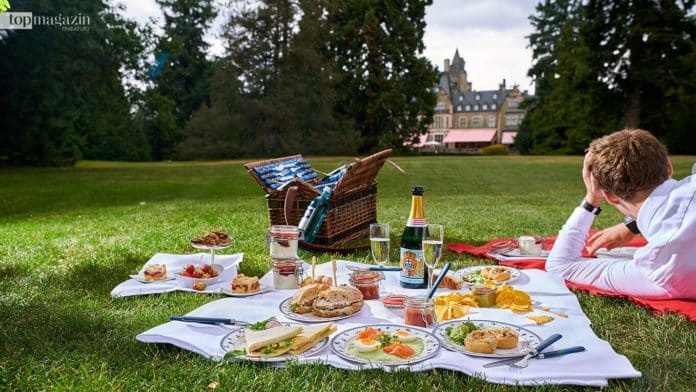 Picknick im Schlosshotel Kronberg Park