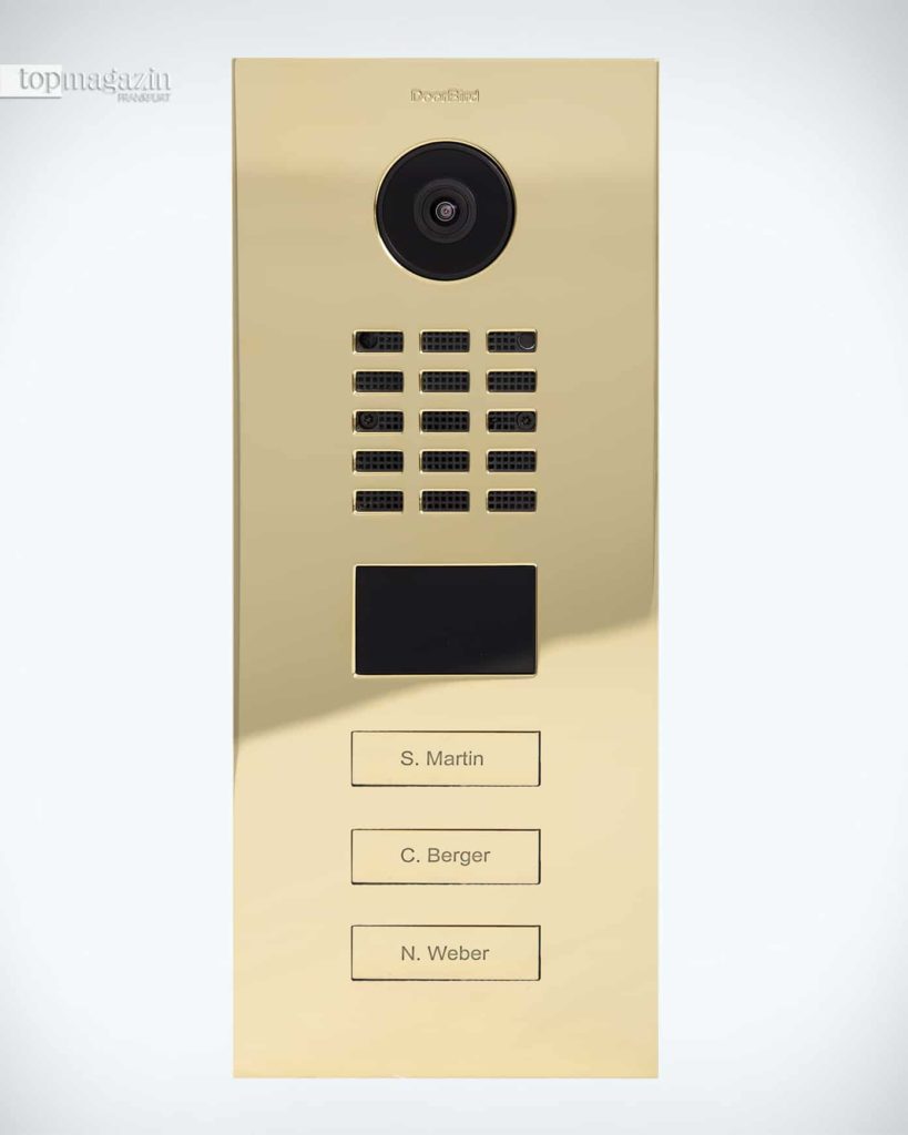 Digitale Türklingelsysteme wie DoorBird haben ergänzend die Aufgabe, Diebe zu entdecken und zu melden