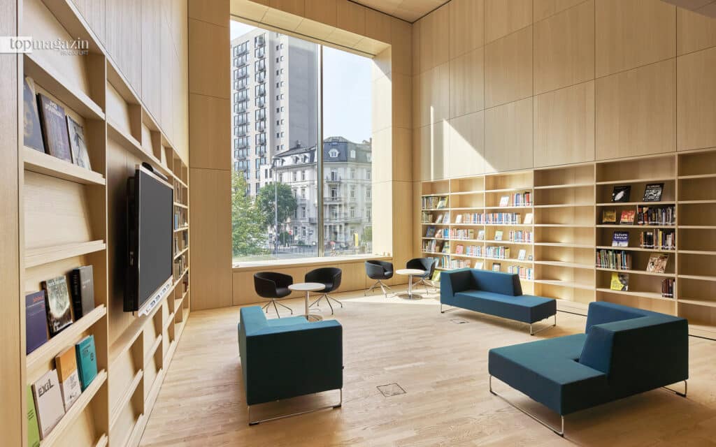 Die Bibliothek des jüdischen Museums Frankfurt (Foto: Holger Peters)
