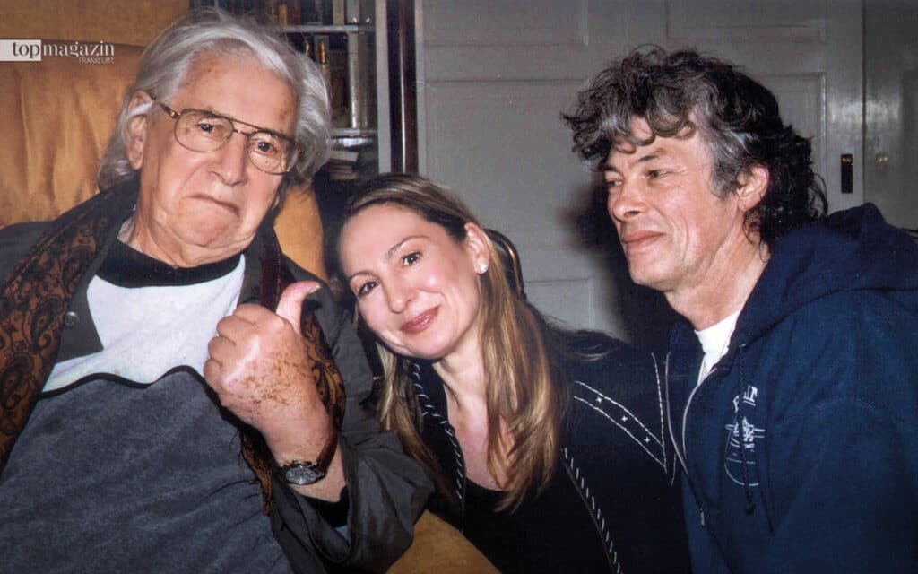 Schauspiellegende Sir Peter Ustinov lud das Komponisten­duo wenige Monate vor seinem Tod noch in seine Villa am Genfer See ein
