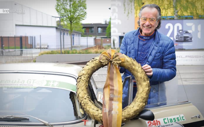 Disco-König Gerd Schüler war als Rennfahrer sehr erfolgreich