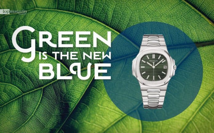Green is the new blue