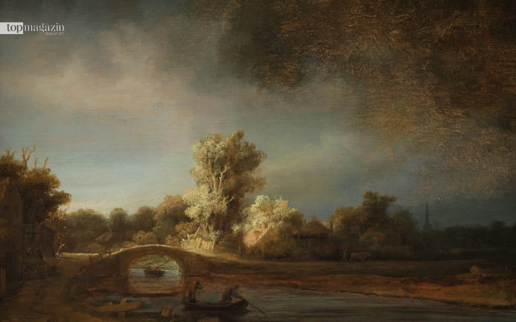 Rembrandt Harmensz. van Rijn (1606–1669) Landschaft mit Steinbrücke, um 1638 Rijksmuseum, Amsterdam, erworben mit Unterstützung der Vereinigung Rembrandt und A. Bredius, Amsterdam Rembrandt Harmensz. van Rijn (1606–1669) Landschaft mit Steinbrücke, um 1638 Rijksmuseum, Amsterdam, erworben mit Unterstützung der Vereinigung Rembrandt und A. Bredius, Amsterdam