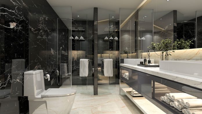 Das Badezimmer ist ein wichtiger Ort der Wohnung