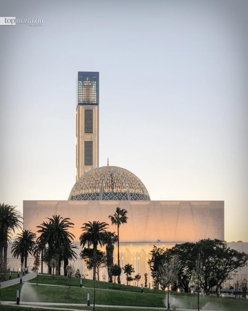 Außenansicht der Moschee in Algier