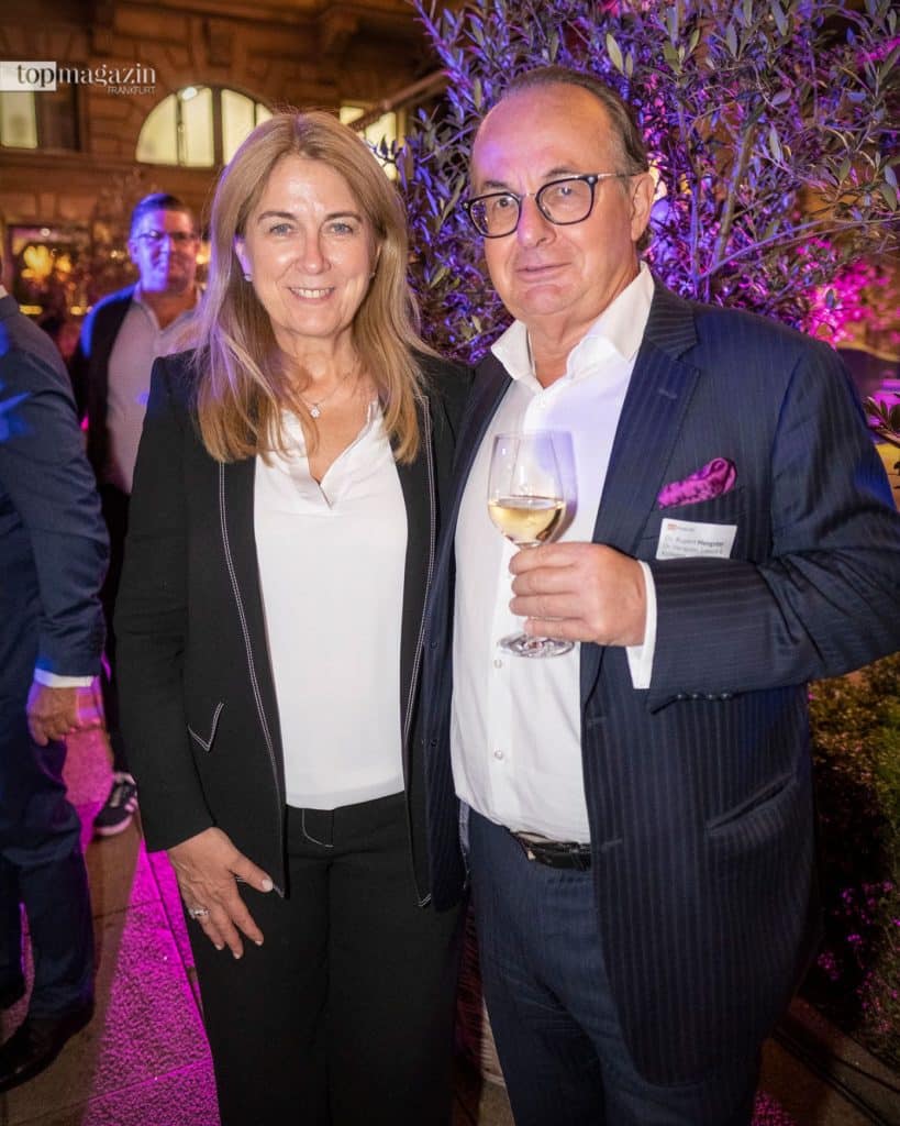 Barclays Bank-Chefin Dr. Ingrid Hengster mit Ehemann Dr. Rupert Hengster (Dr. Hengster, Loesch & Kollegen)